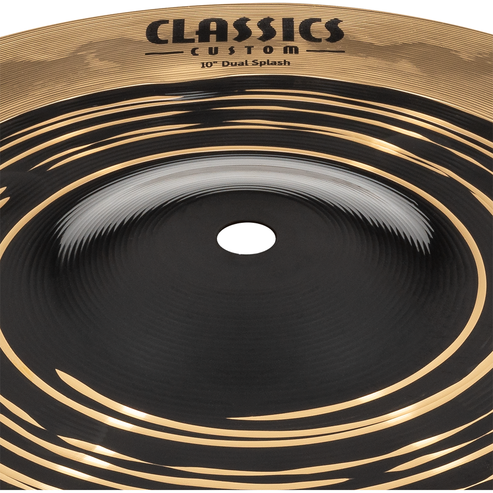 Meinl 10” Classic Custom Dual Splash Cymbal