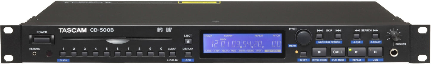 Tascam CD-500B CD Player With Balanced Output