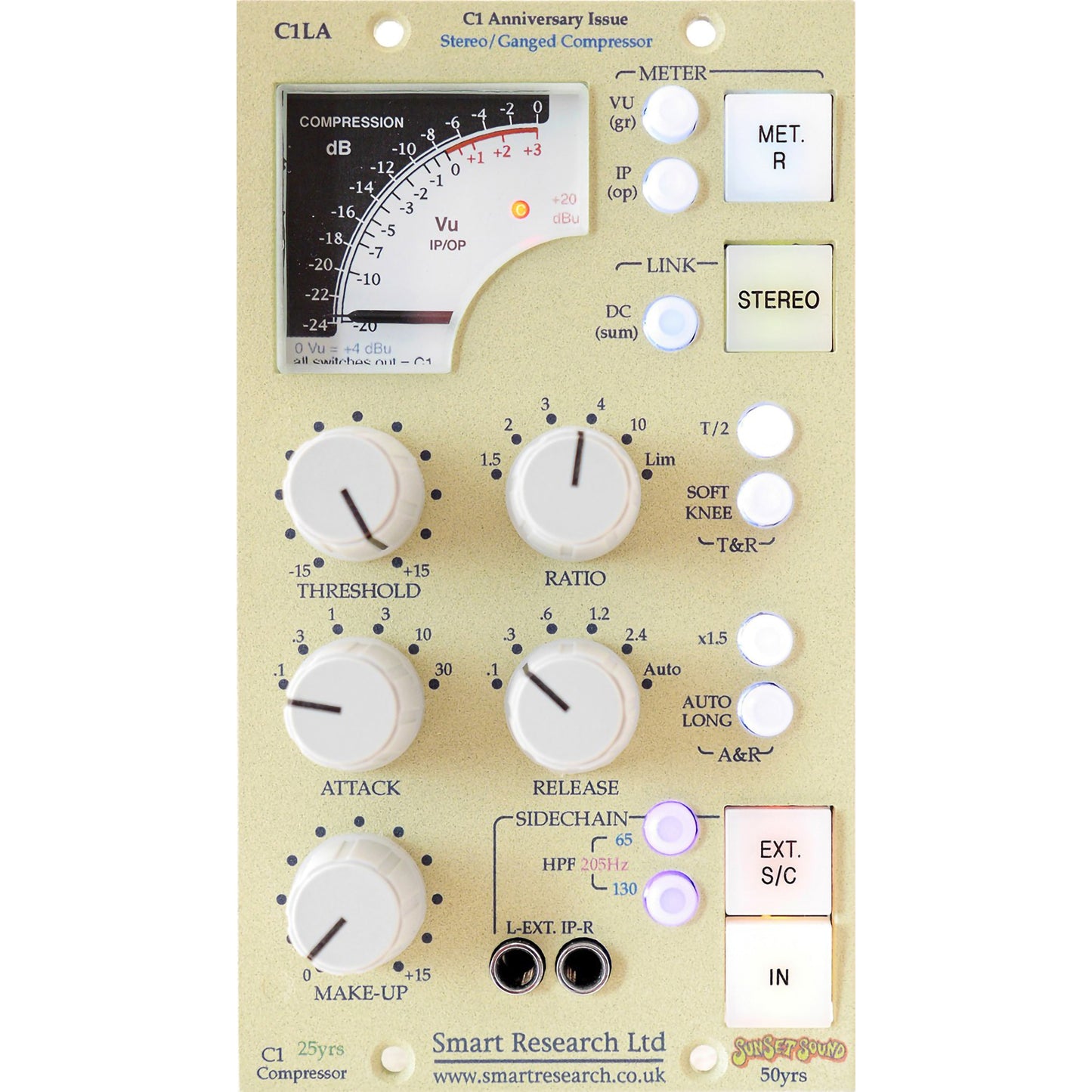 Alan Smart Research CL1A 500-Series Stereo Compressor / Limiter