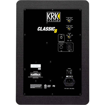 KRK Classic 8 G3 8” Classic Studio Monitor
