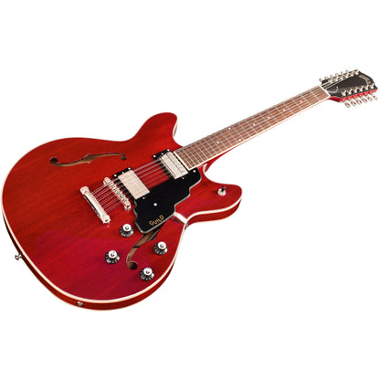 Guild Starfire 1 12 String Electric Guitar in Gloss Cherry