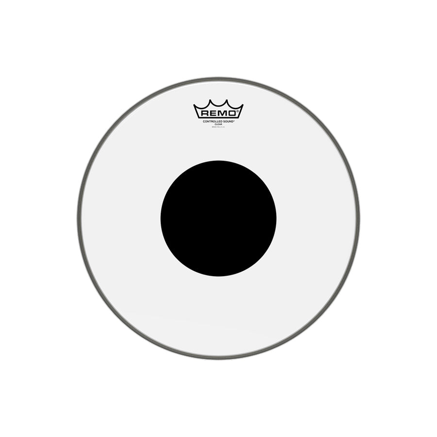 Remo Controlled Sound 18” Clear Batter Drumhead w/ Black Dot
