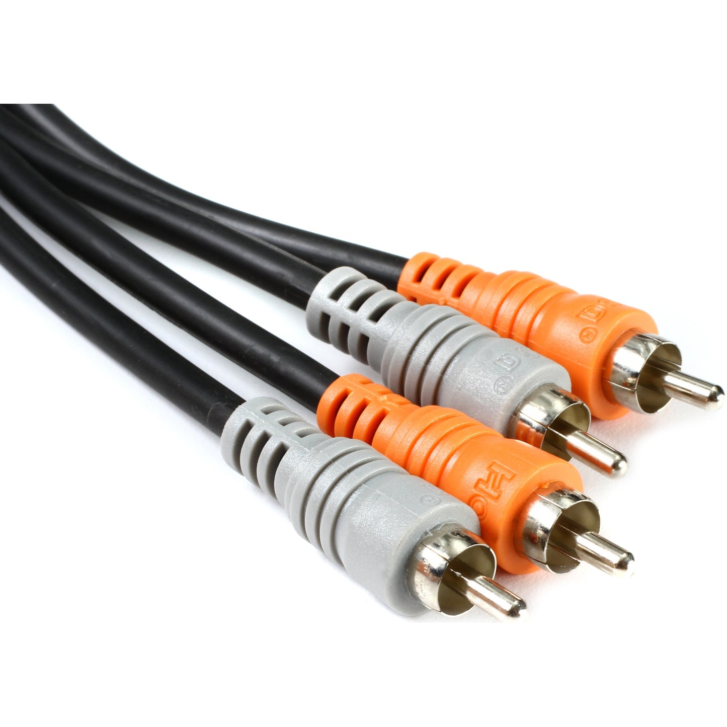 Hosa CRA-202 Stereo Interconnect, Dual RCA to Same, 2m