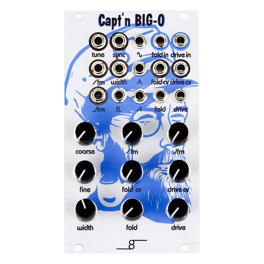 Cre8audio Capt'n Big-O Analog VCO Module with Wave Shaping