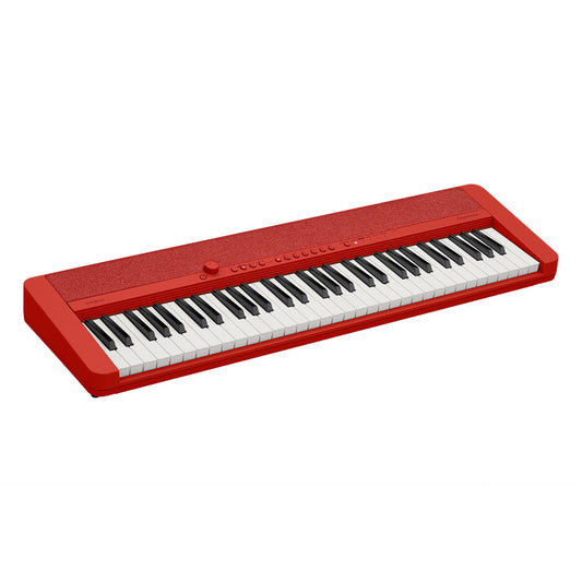 Casio CT-S1 Portable 61-Key Keyboard Red