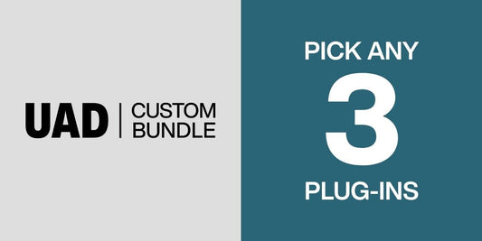 Universal Audio Plug-in Package With Your Selection of 3 UAD Plug-Ins