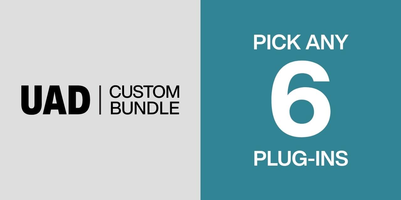 Universal Audio Plug-in Package With Your Selection of 6 UAD Plug-Ins