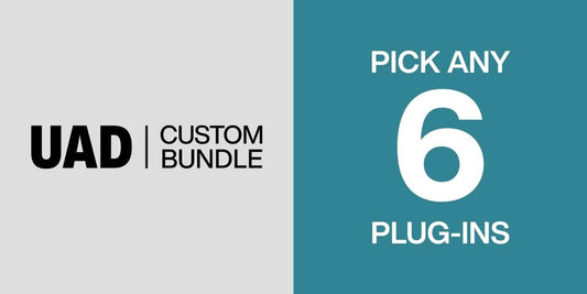 Universal Audio Plug-in Package With Your Selection of 6 UAD Plug-Ins