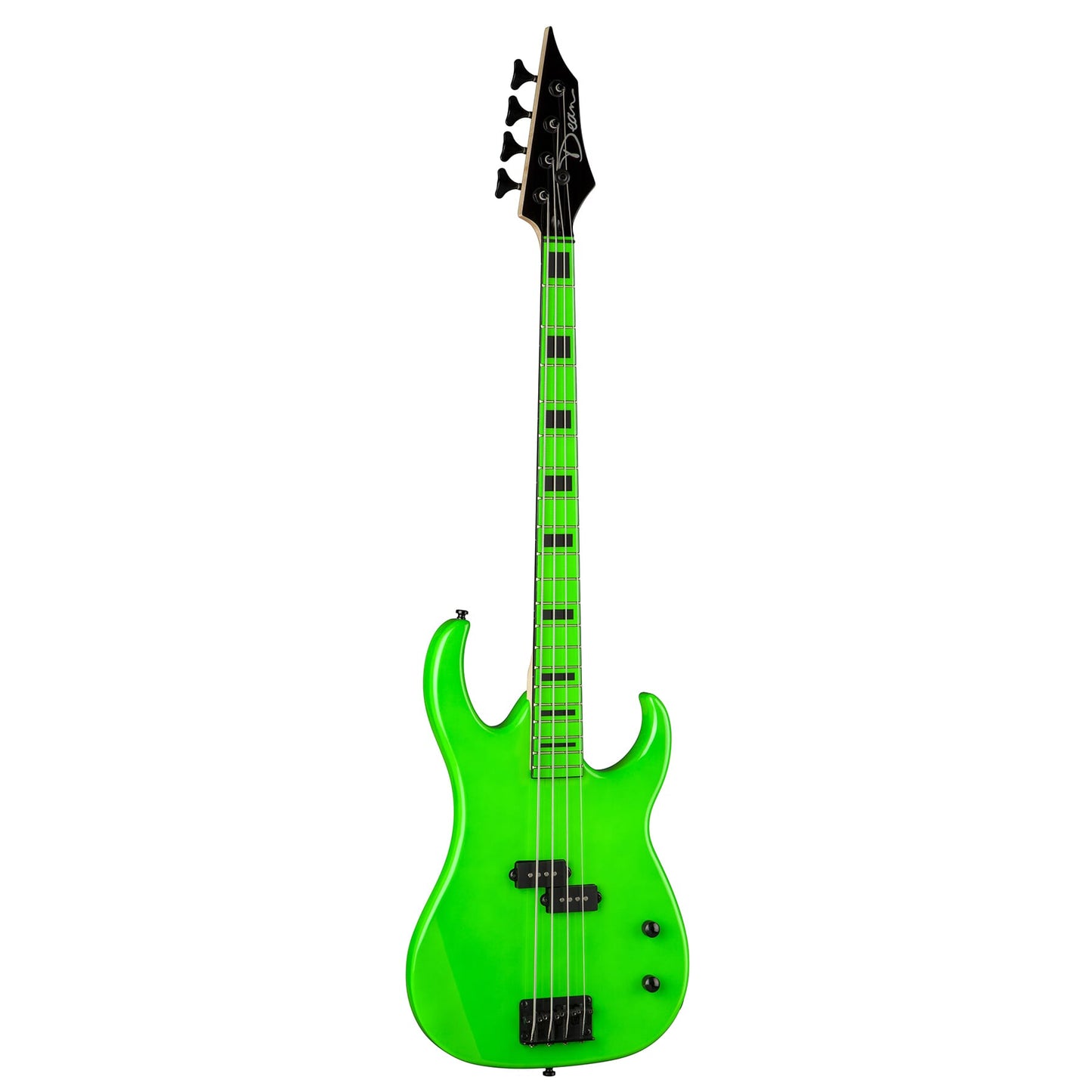 Dean Custom Zone Bass - Nuclear Green