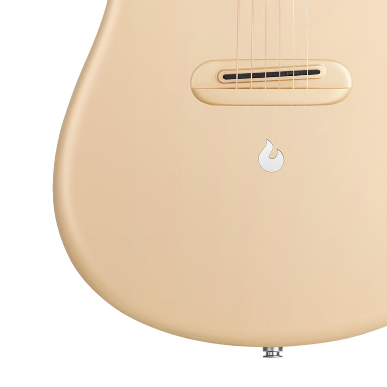 Lava Music ME 4 Carbon Fiber 36” Acoustic Electric Guitar - Soft Gold