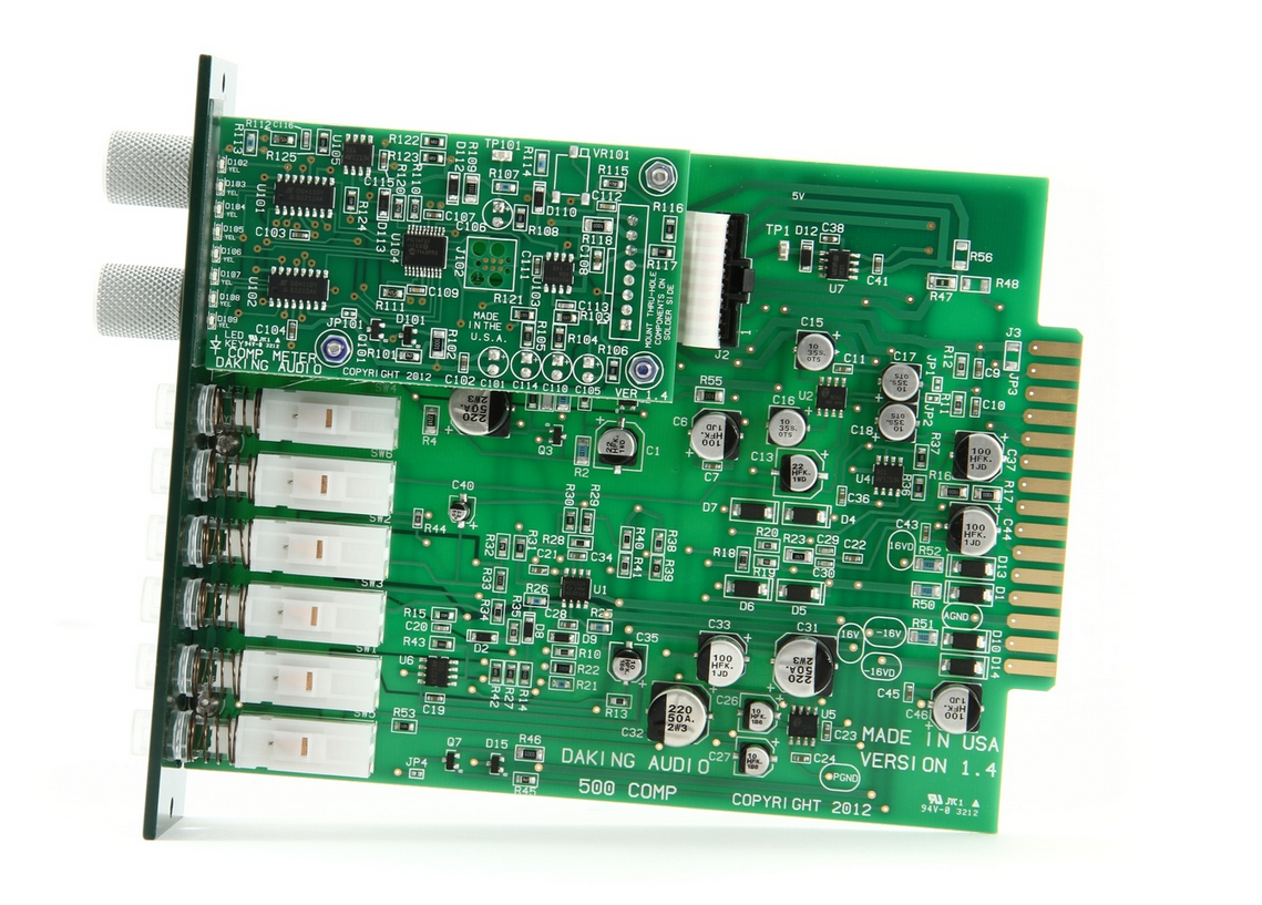 Daking VCA Compressor/Limiter for 500-Series (COMP500)