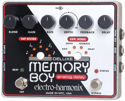 Electro Harmonix Deluxe Memory Boy Tap Tempo Analog Delay Pedal