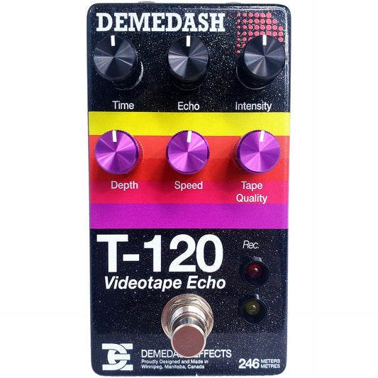 Demedash Effects Black T-120 Videotape Echo V2