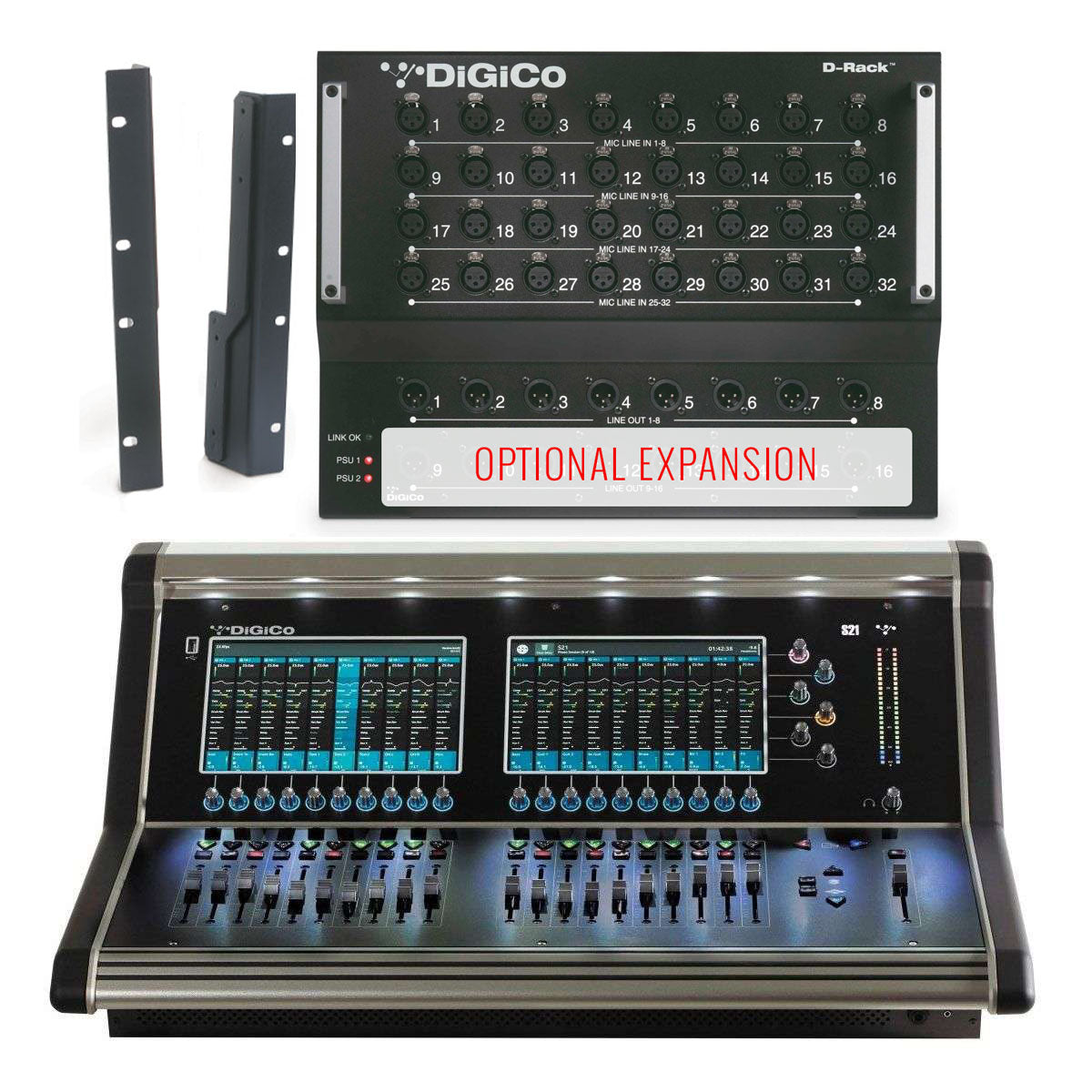 DigiCo S21 LIve D Rack Pack Package – Alto Music