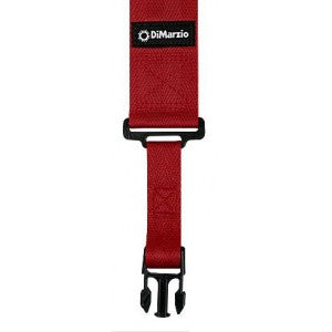 DiMarzio DD2200RD 2In Nylon Cliplock Strap in Red