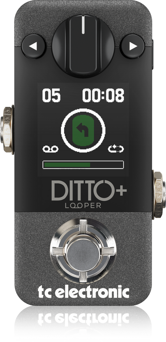 TC Electronic Ditto + Plus Looper Next Generation Multi-Session Looper