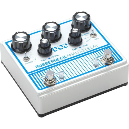 cheap delay pedal with tap tempo DOD Rubberneck Analog Delay Pedal