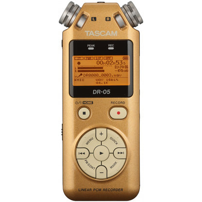 Tascam DR-05 Portable Digital Recorder - Bronze