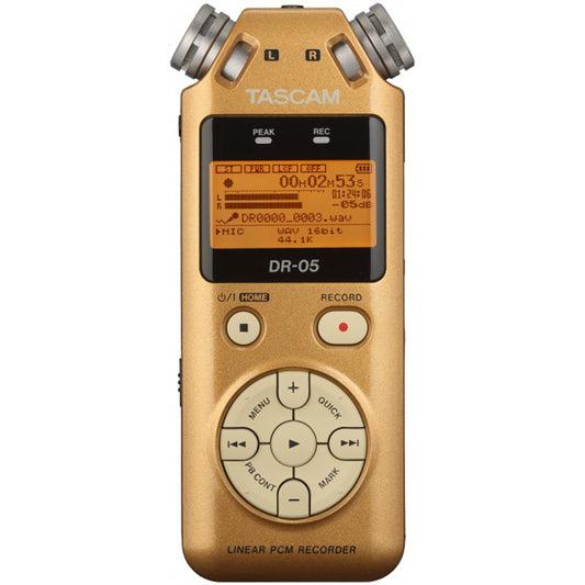 Tascam DR-05 Portable Digital Recorder - Bronze