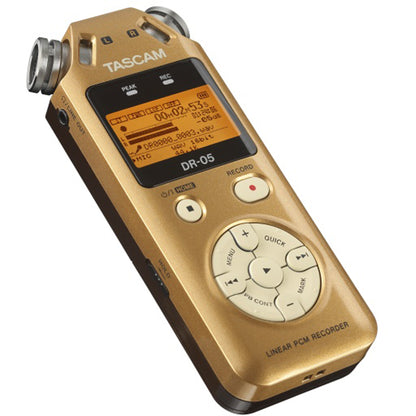 Tascam DR-05 Portable Digital Recorder - Bronze