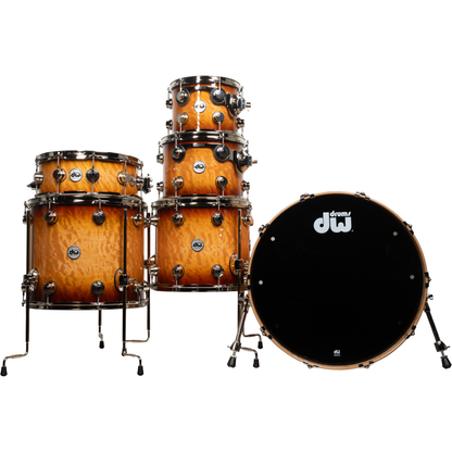 Drum Workshop 6-Piece Collectors Series Maple 333 Shell Kit - Almond Burst