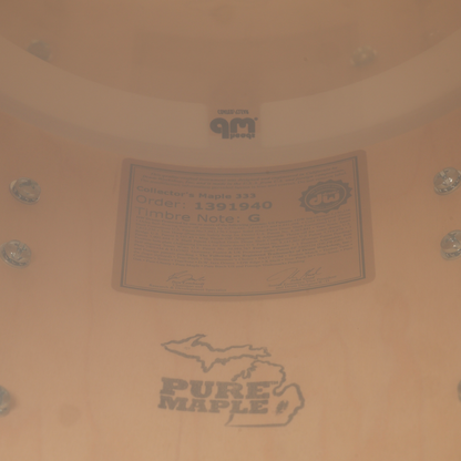 Drum Workshop 6-Piece Collectors Series Maple 333 Shell Kit - Almond Burst