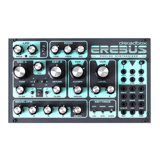 Dreadbox Erebus 2 Voice Paraphonic USB Powered Analog Synthesizer