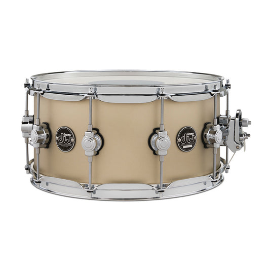 Drum Workshop DRPT6514SSGT 6.5x14 Snare Drum - Hard Satin Gold Mist