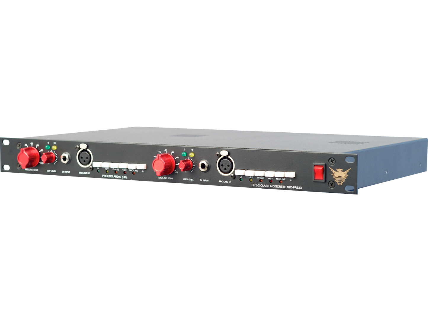 Phoenix Audio DRS-2 Dual Mono Microphone Preamp with DI (DRS2)