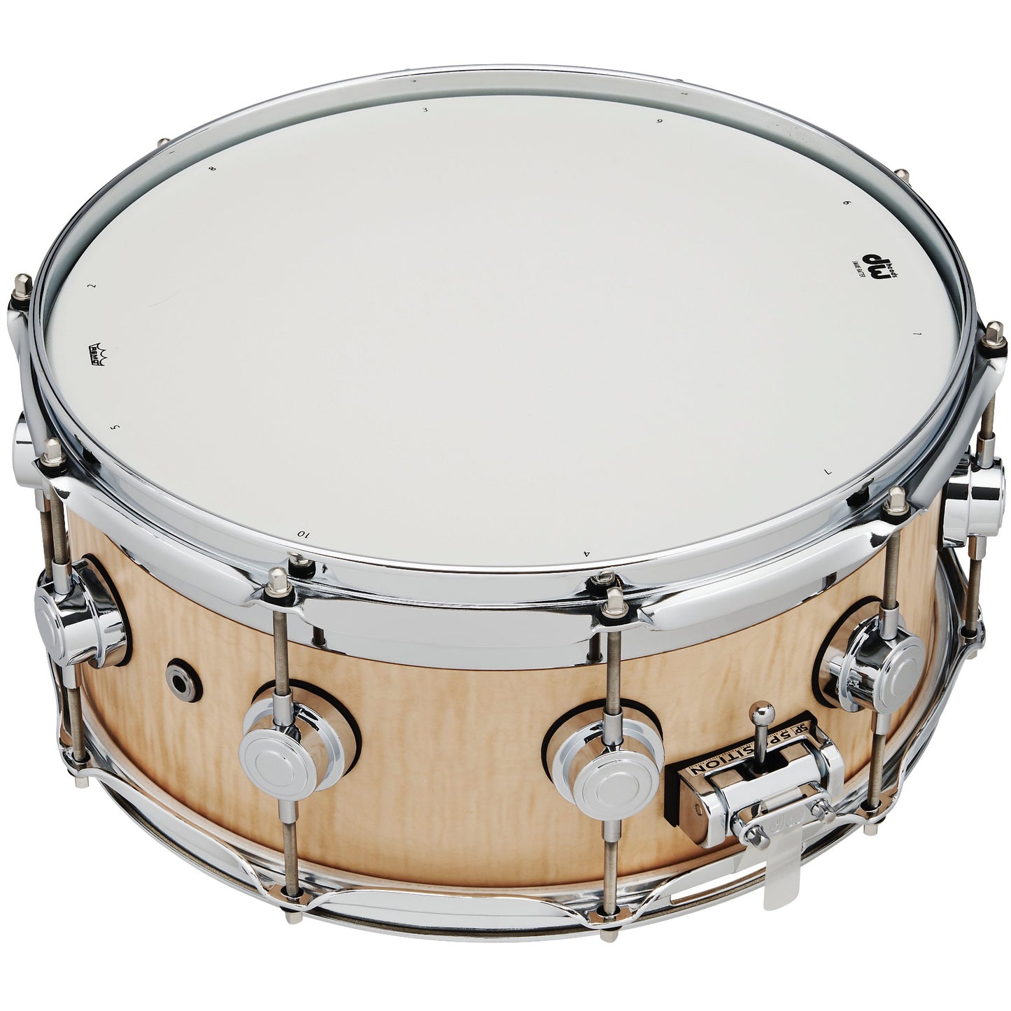 Drum Workshop Collectors Series Top Edge 6x14 Snare Drum - Satin Natural