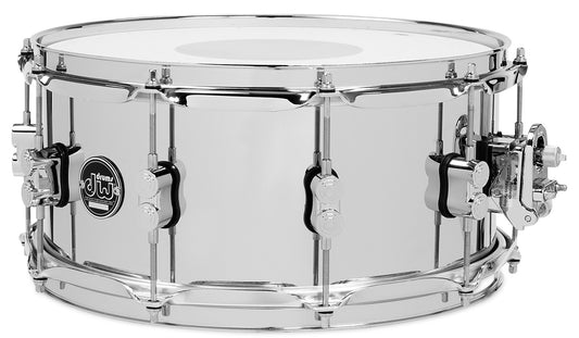 Drum Workshop Chrome Over Steel 6.5x14" Snare Drum