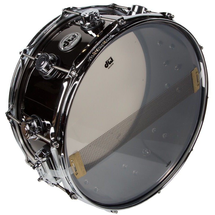 Drum Workshop Black Nickel Over Brass 6.5x14 Snare Drum