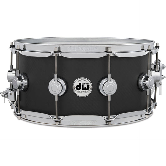 Drum Workshop DRVF6514SVC 6.5x14” Snare Drum - Carbon Fiber
