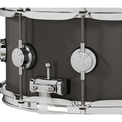 DW Collector's Series 6.5x14 Black Nickel Knurled Steel Snare Drum