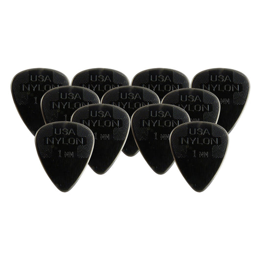 Dunlop 44P 1.0 Nylon Standard 12-Pack Picks