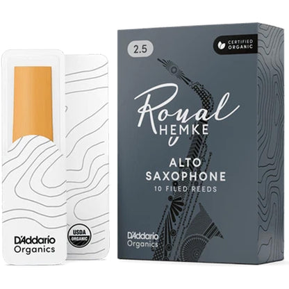 Rico Frederick L. Hemke Alto Saxophone Reeds 5-Pack 2.5 Strength
