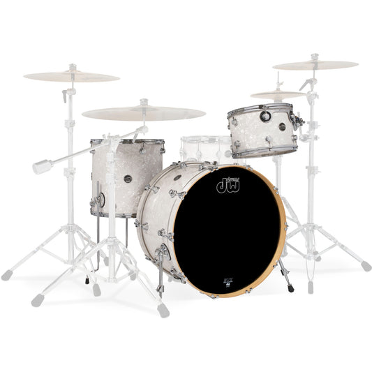 Drum Workshop Performance Series 3-Piece Shell Kit - White Marine