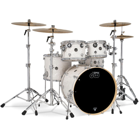 Drum Workshop Performance Series 5-Piece Shell Pack - White Marine Finish Ply