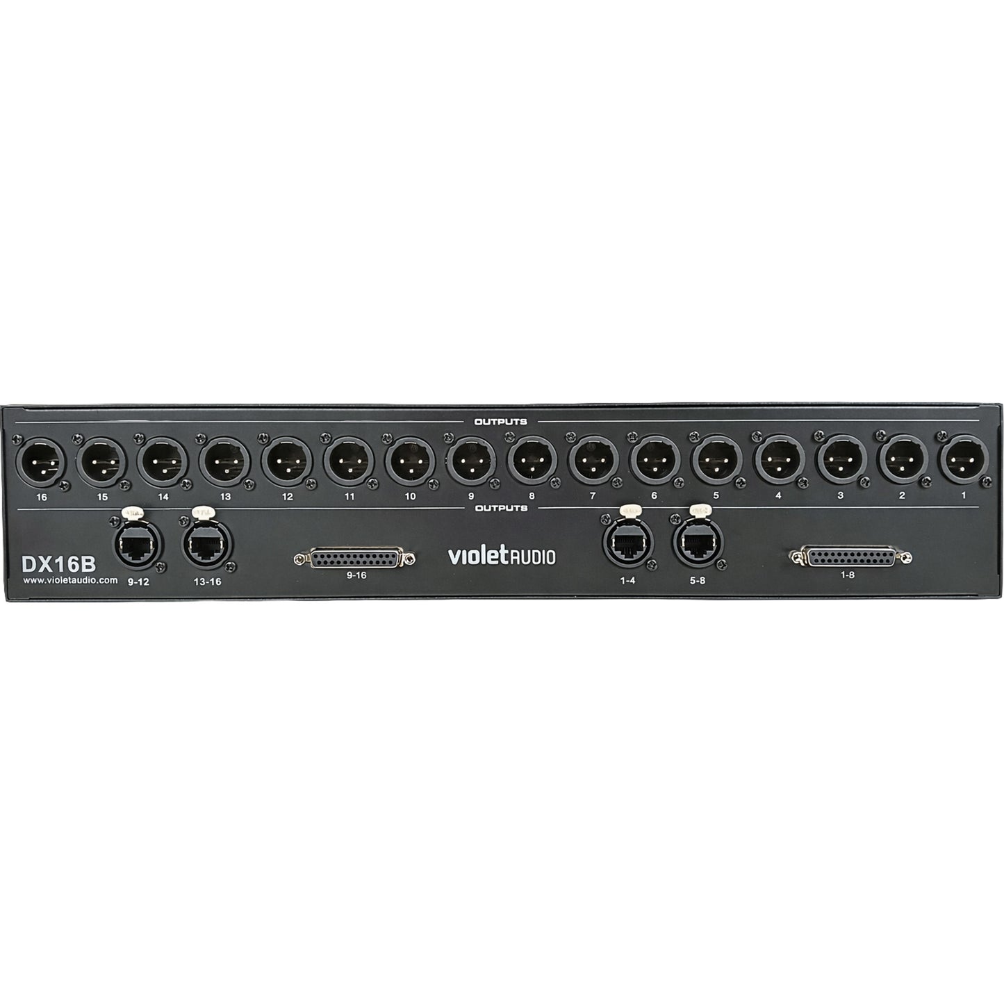 Violet Audio DX16B 16 Channel 4 way Passive Audio Splitter