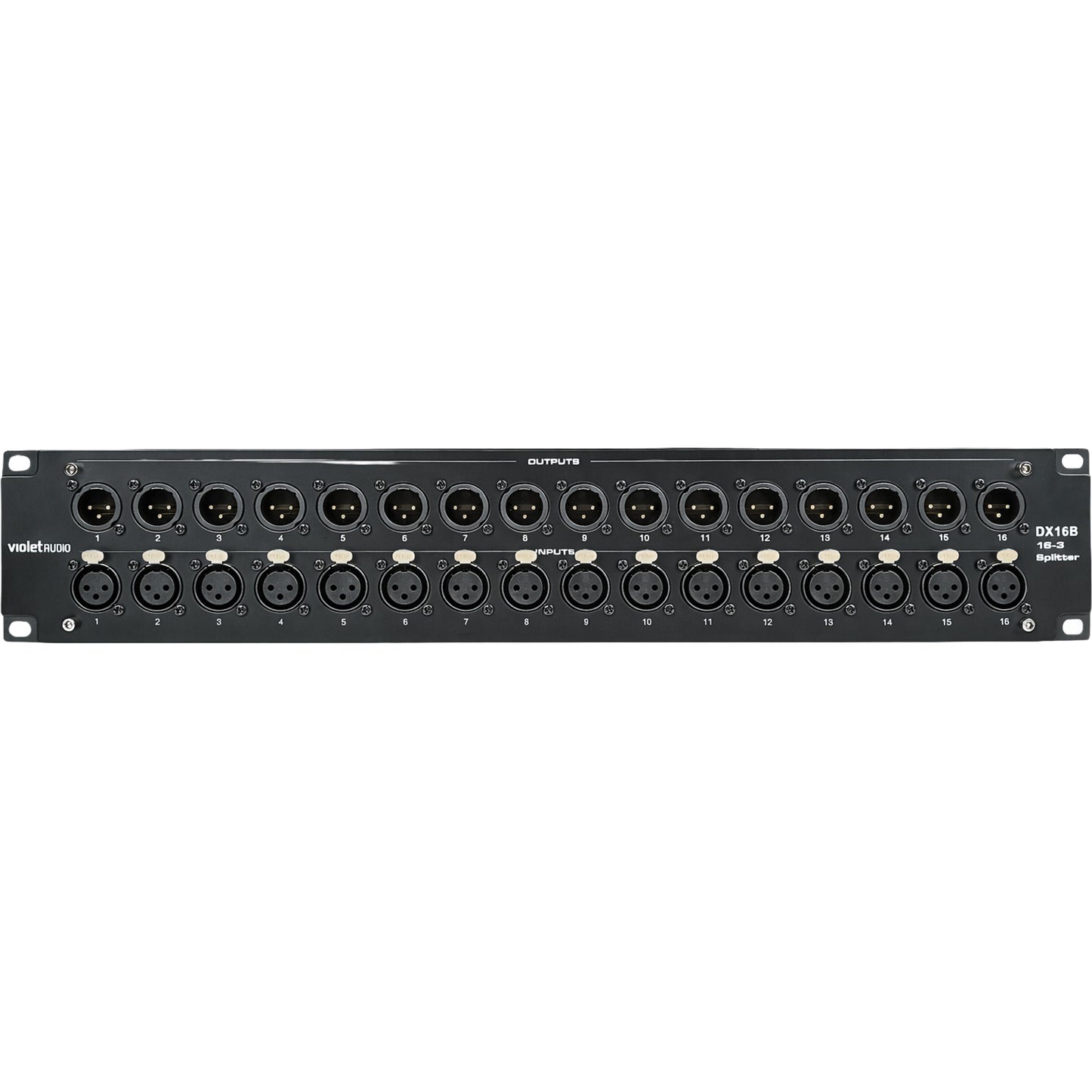 Violet Audio DX16B 16 Channel 4 way Passive Audio Splitter
