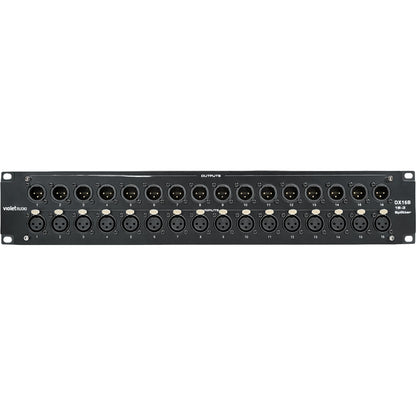Violet Audio DX16B 16 Channel 4 way Passive Audio Splitter