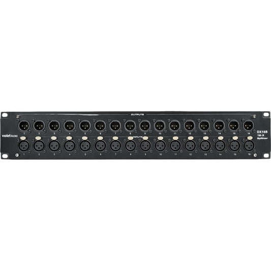 Violet Audio DX16B 16 Channel 4 way Passive Audio Splitter