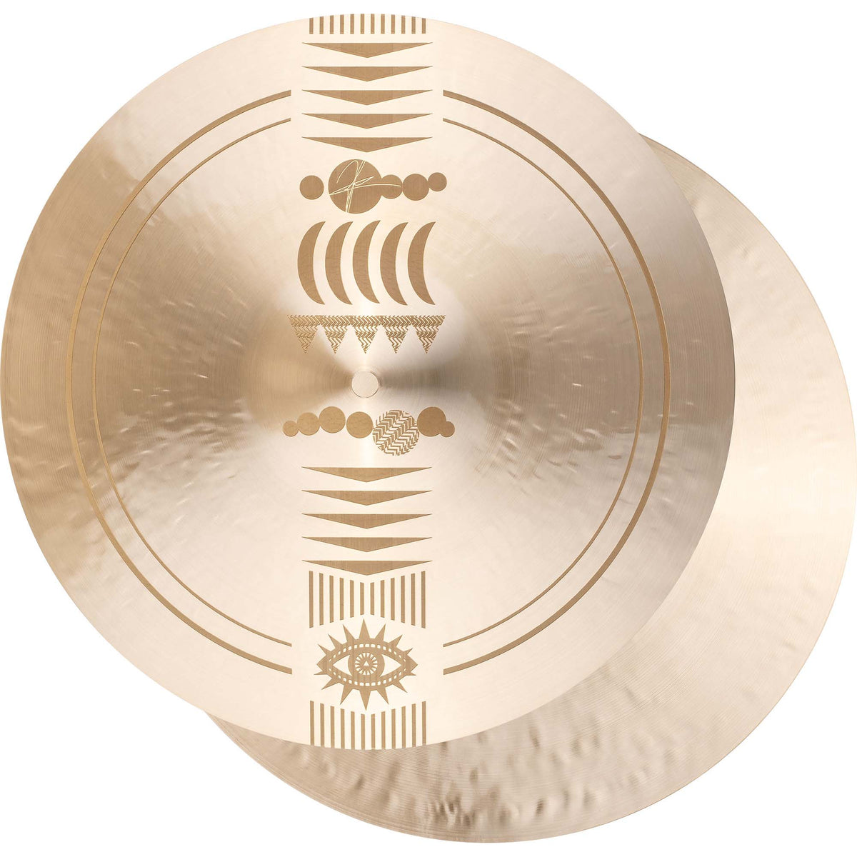 MEINL Cymbals Artist Design Cymbal 14” Anika Nilles Lunar Hi Hats