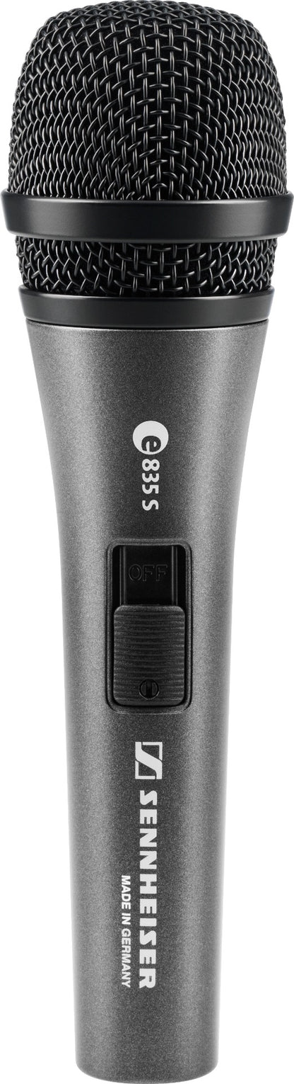 Sennheiser e835S HandHeld Dynamic Cardiod Microphone with Switch