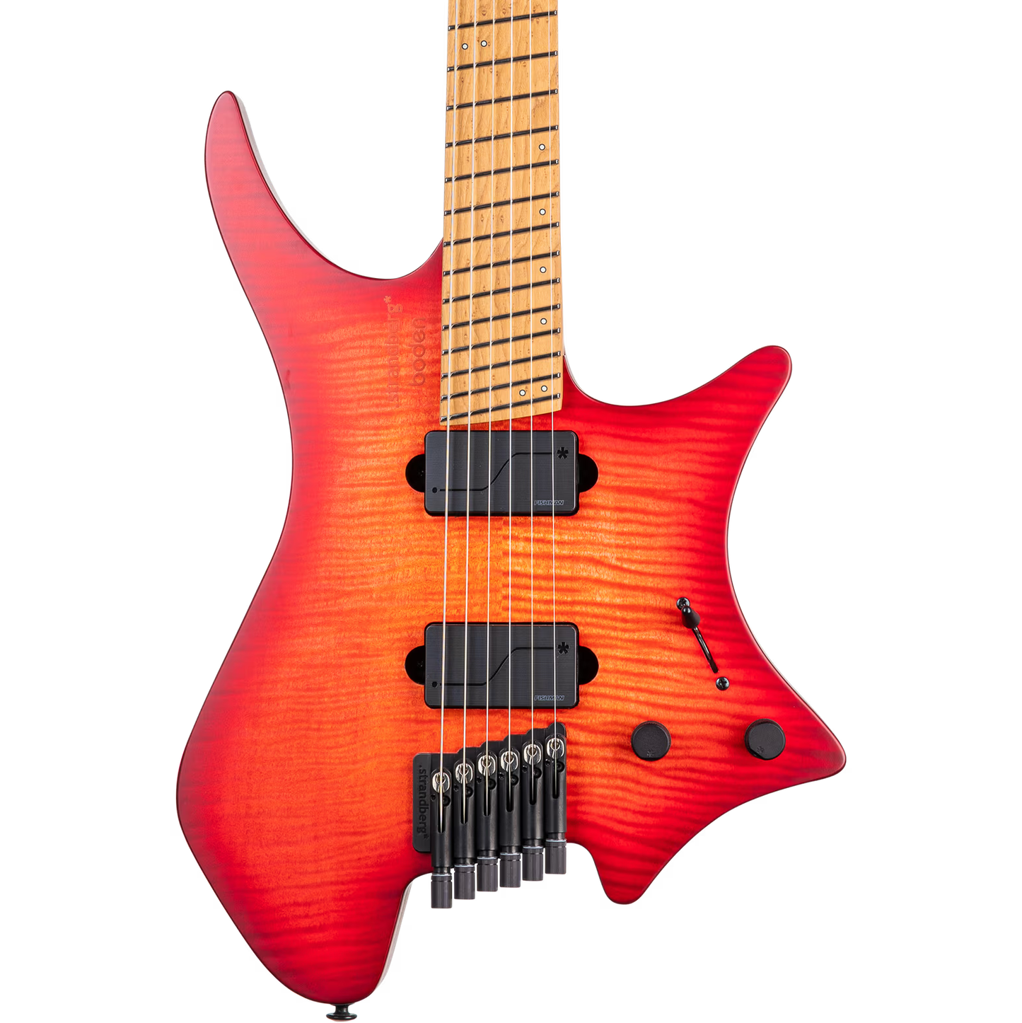 Strandberg Boden Original N2.6 Electric Guitar - Sunset Coral Burst Satin