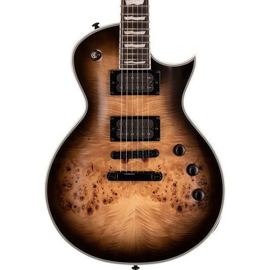 ESP LTD EC-1000 Deluxe Electric Guitar, Black Natural Burst