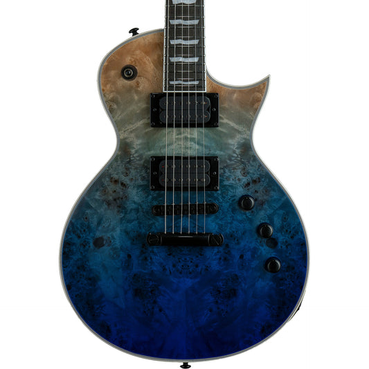 ESP LTD EC-1000 Electric Guitar, Blue Natural Fade
