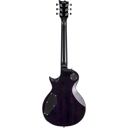 ESP LTD EC-256FM STPSB Electric Guitar, See Thru Purple Sunburst