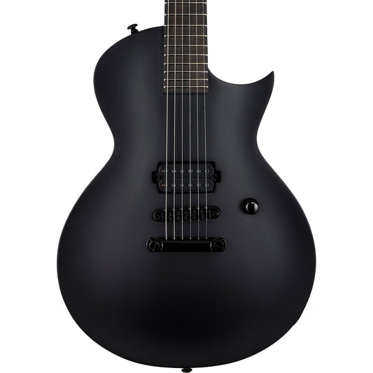 ESP LTD EC Black Metal Eclipse Electric Guitar, Black Satin