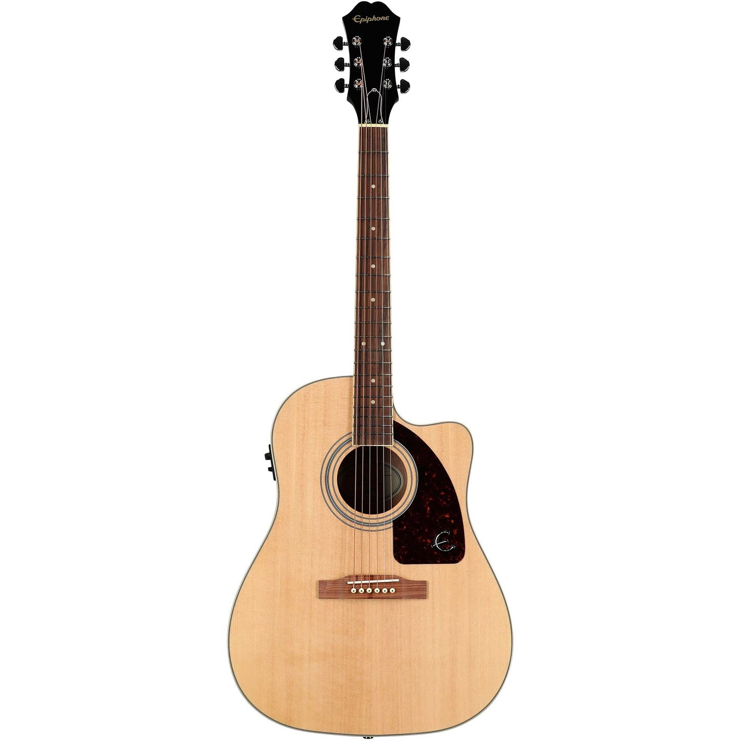 Epiphone AJ-220SCE Acoustic Electric Guitar, Natural (EE2SNANH1)